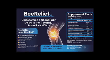 BeeReliefXL™ Joint Support Capsules