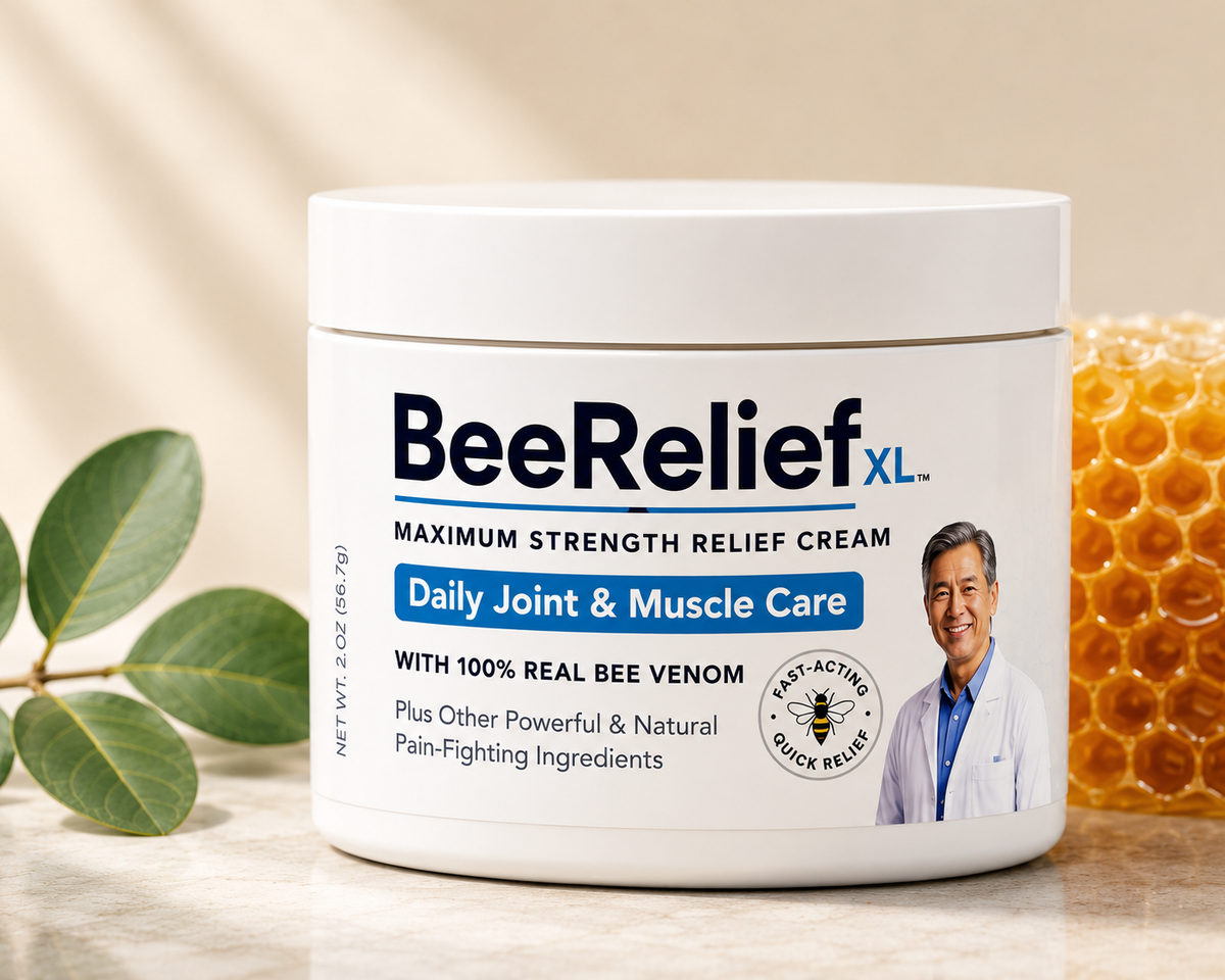 Bee Venom Joint & Muscle Relief Cream | BeeReliefXL™